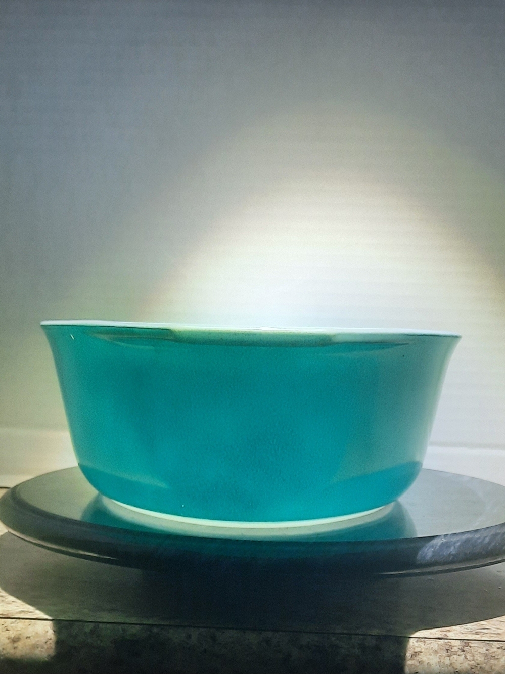 Vintage Pyrex Promotional Blue Doily 045 Casserole Dish - Picture 4 of 9